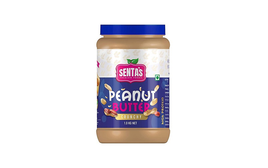 Senta's Peanut Butter Crunchy   Plastic Jar  1 kilogram